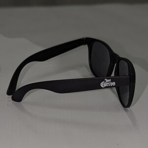 Jose Cuervo Black Plastic Unisex Sunglasses‎